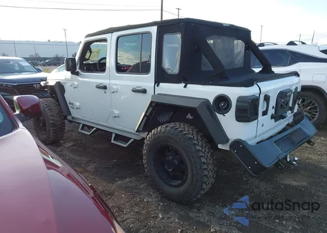 2018 Jeep Wrangler Unlimited Sport 4X4 из США, поврежденный, VIN 1C4HJXDGXJW169411